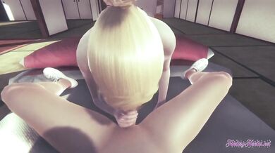 Annie Leonhart POV footjob uncensored 3d anime cosplay creampie