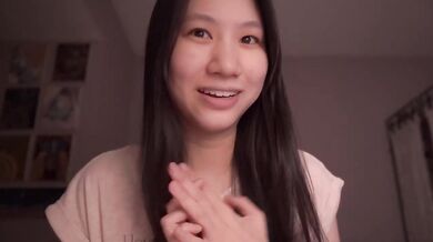 Speechless Asian Girl ASMR Studied Destroyed Gushing Choked