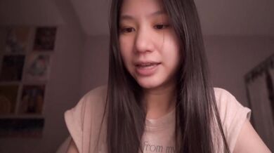 Speechless Asian Girl ASMR Studied Destroyed Gushing Choked