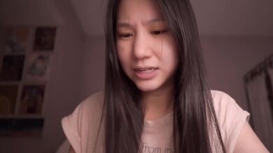 Speechless Asian Girl ASMR Studied Destroyed Gushing Choked
