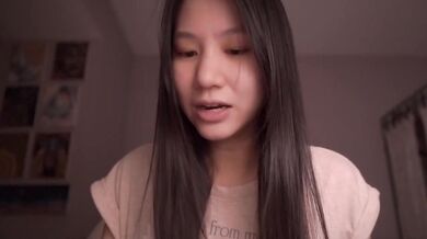 Speechless Asian Girl ASMR Studied Destroyed Gushing Choked