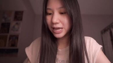 Speechless Asian Girl ASMR Studied Destroyed Gushing Choked