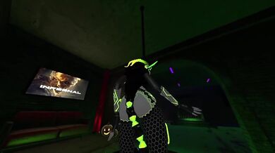 VRChat Nude Solo Dancer Destroyed Gushing Choked HD Porn Cartoon Gaming Party