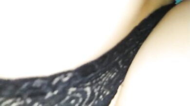 Stepsister Has A Female Orgasm Cumshot With Small Boobs Amateur Homemade Panty Babe Cum On Belly
