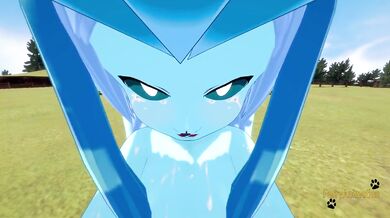 Pokemon Hentai Furry POV Glaceon Gets Destroyed By Cinderace Gushing Creampie
