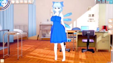 Destroyed Koikatsu Cirno Big Tits 3DCG Hentai Anime Gushing Creampie