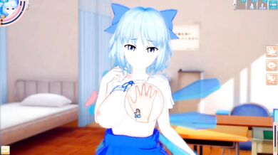 Destroyed Koikatsu Cirno Big Tits 3DCG Hentai Anime Gushing Creampie