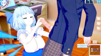 Destroyed Koikatsu Cirno Big Tits 3DCG Hentai Anime Gushing Creampie