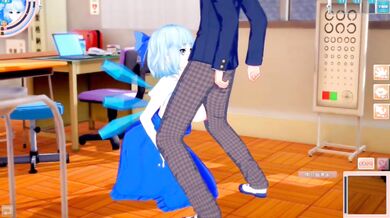 Destroyed Koikatsu Cirno Big Tits 3DCG Hentai Anime Gushing Creampie