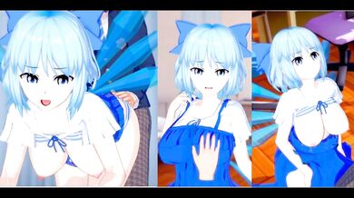 Destroyed Koikatsu Cirno Big Tits 3DCG Hentai Anime Gushing Creampie