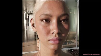 Cyberomance Destroyed Soft Body Unreal Engine 5 DLSS 5 Blonde Vagina Anus Touch Boob Grab Ass Grabbing Beautiful Body