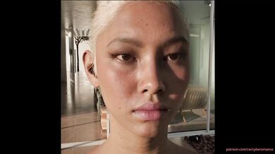 Cyberomance Destroyed Soft Body Unreal Engine 5 DLSS 5 Blonde Vagina Anus Touch Boob Grab Ass Grabbing Beautiful Body