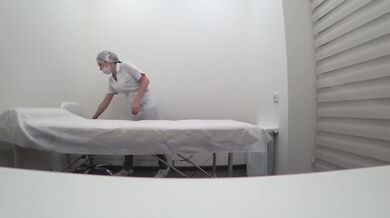 Beautiful Girl Nurse Blowjob Destroyed Gushing Cumshot Mouth Massage Salon Pov