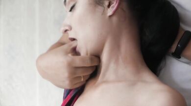 I Lick Her Long Red Neck And She Sucks My Fingers Hard
