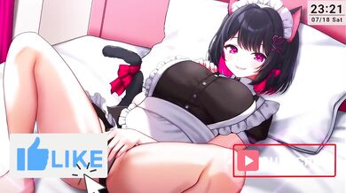 Japanese Catgirl Maid Ear Licking ASMR Destroyed Gushing Master Bed