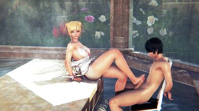 Himiko Toga Destroyed Young Man With Gushing Footjob And Choked BDSM