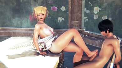 Himiko Toga Destroyed Young Man With Gushing Footjob And Choked BDSM
