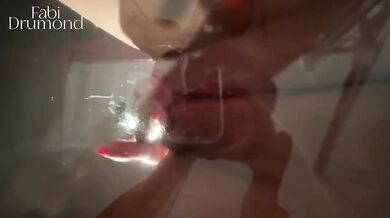 Verified Amateur Blonde Brazilian Latina MILF Destroys Halloween Solo Masturbation On Transparent Chair Dripping Wet Pussy