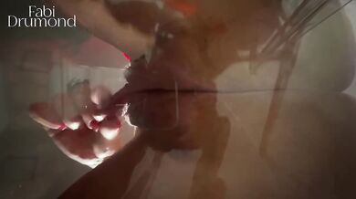 Verified Amateur Blonde Brazilian Latina MILF Destroys Halloween Solo Masturbation On Transparent Chair Dripping Wet Pussy