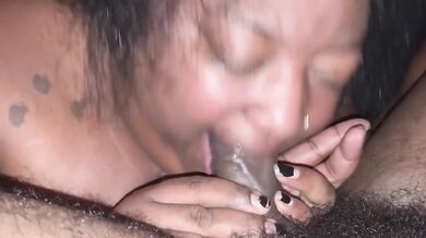 Destroyed Gushing Choked Ebony SSBBW Swallows BBC Creampie in 3 Min