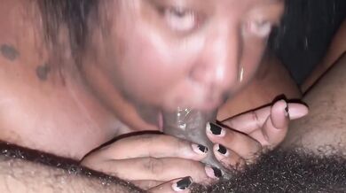 Destroyed Gushing Choked Ebony SSBBW Swallows BBC Creampie in 3 Min