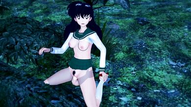 Kagome Gets Destroyed By Deep Throat Blowjob In Forest Inuyasha 3D Hentai Cartoon