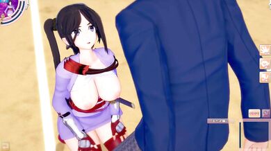 Destroyed Big Tits DanMachi Yamato Mikoto Koikatsu 3DCG Hentai Game Creampie