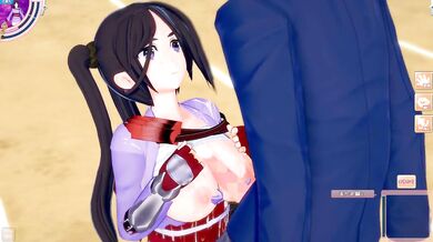 Destroyed Big Tits DanMachi Yamato Mikoto Koikatsu 3DCG Hentai Game Creampie