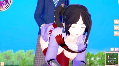 Destroyed Big Tits DanMachi Yamato Mikoto Koikatsu 3DCG Hentai Game Creampie