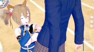 Koikatsu SAO Ayano Keiko Destroyed Big Tits Creampie Cumshot Hentai 3DCG Erotic Anime Video