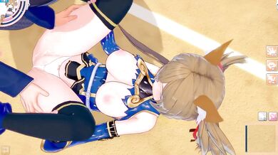 Koikatsu SAO Ayano Keiko Destroyed Big Tits Creampie Cumshot Hentai 3DCG Erotic Anime Video
