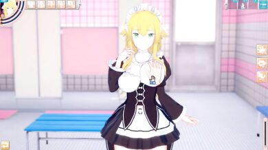Koikatsu Re Zero Frederica Big Tits Destroyed Gushing Cumshot Blowjob 3DCG Erotic Anime Video
