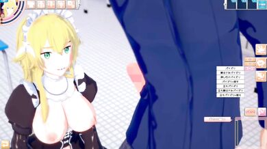 Koikatsu Re Zero Frederica Big Tits Destroyed Gushing Cumshot Blowjob 3DCG Erotic Anime Video