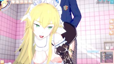 Koikatsu Re Zero Frederica Big Tits Destroyed Gushing Cumshot Blowjob 3DCG Erotic Anime Video