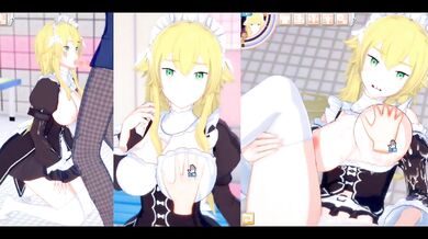 Koikatsu Re Zero Frederica Big Tits Destroyed Gushing Cumshot Blowjob 3DCG Erotic Anime Video