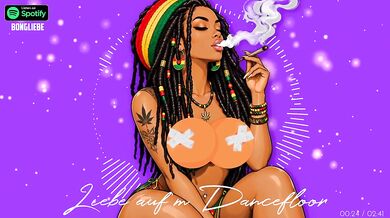 German Reggae Dancefloor Love Cartoon Destroyed Gushing Choked Ficken Deutsch