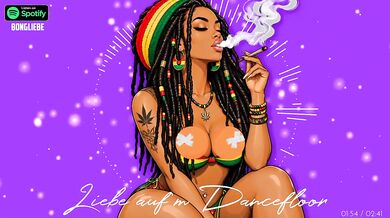 German Reggae Dancefloor Love Cartoon Destroyed Gushing Choked Ficken Deutsch