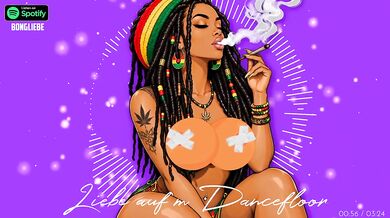 German Deutch Dirty Talk Destroyed Gushing Choked Love on the Dancefloor Cartoon HD Porn Romantic German Reggae Music