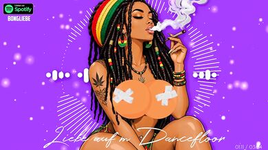 German Deutch Dirty Talk Destroyed Gushing Choked Love on the Dancefloor Cartoon HD Porn Romantic German Reggae Music