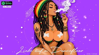 German Deutch Dirty Talk Destroyed Gushing Choked Love on the Dancefloor Cartoon HD Porn Romantic German Reggae Music