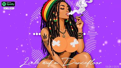 Smoking Pot V2 Fetish On The Dancefloor German Reggae Music Cartoon HD Porn Romantic Deutsch