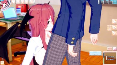 Koakuma Big Tits Destroyed by Hands Cumshot