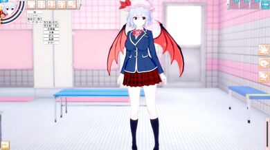 Destroyed Remilia Gushing Big Tits Koikatsu 3DCG Erotic Anime Video