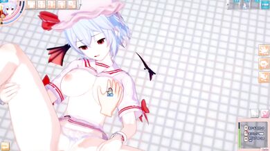 Destroyed Remilia Gushing Big Tits Koikatsu 3DCG Erotic Anime Video
