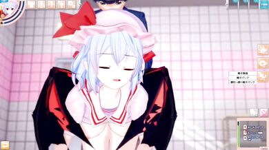 Destroyed Remilia Gushing Big Tits Koikatsu 3DCG Erotic Anime Video