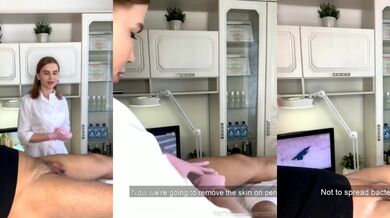 Nurse Mom Brazilian Wax Destroyed My Pierced Member Gushing Cumshot
