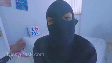Zentai Domination Babe Destroyed Gushing Choked BDSM Solo Female Bondage HD Verified Amateur