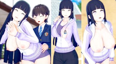 Koikatsu Naruto Hinata Hyuga Destroyed By Big Tits Cumshot Creampie Porn