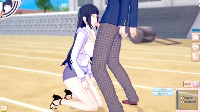 Koikatsu Naruto Hinata Hyuga Destroyed By Big Tits Cumshot Creampie Porn