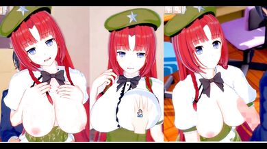 Koikatsu Touhou Hon Meirin Big Tits Destroyed Creampie Hardcore Hentai 3D Anime
